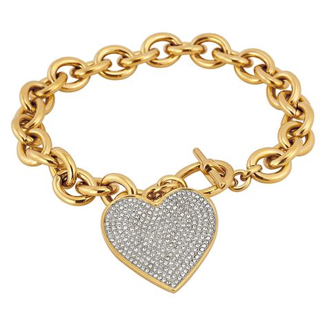 michael kors бижутерия|michael kors charm bracelet.